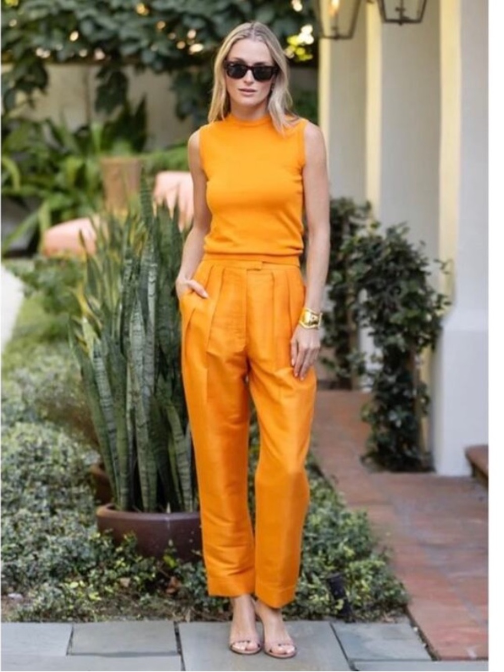 Julia Amory Silk Dupioni Deco Pants | 100% Silk Pants | Jewel Tone Pants